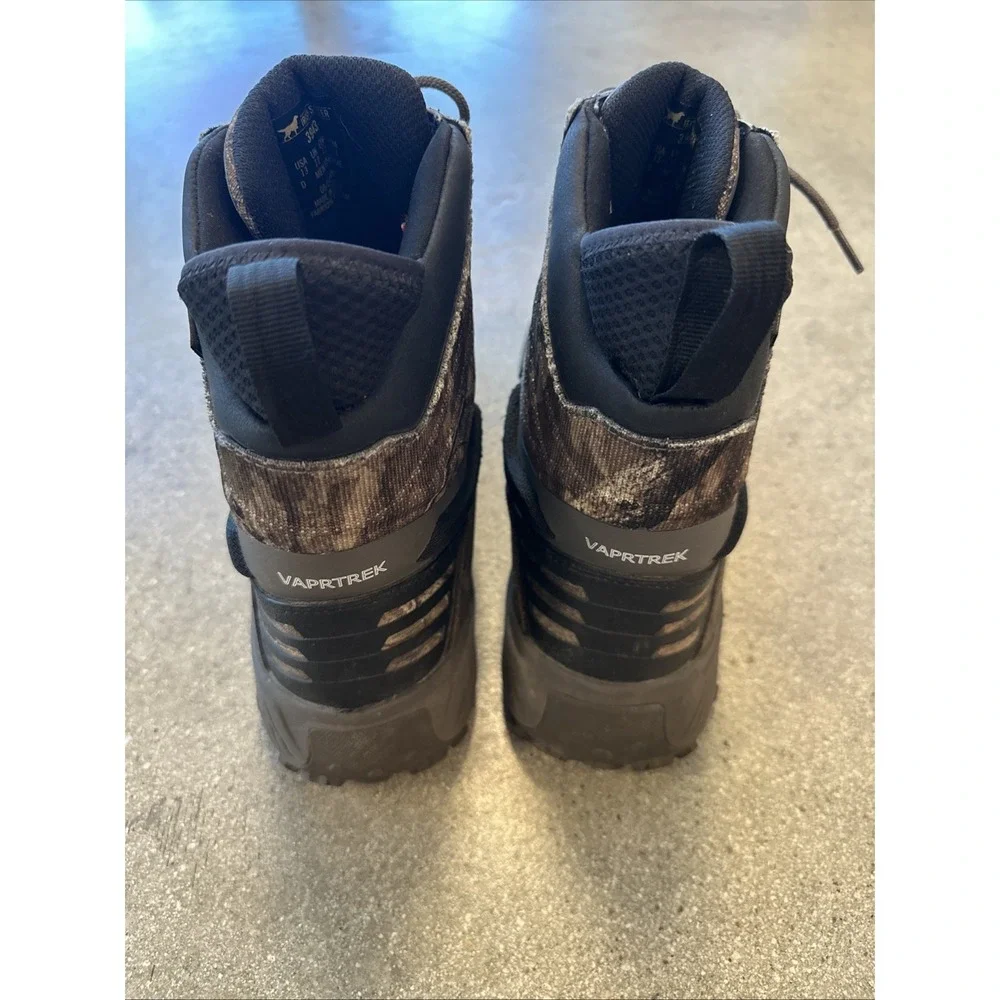 Irish Setter Boots Men Camo Size 13 VAPRTREK 3943 Insulated Waterproof Hunting